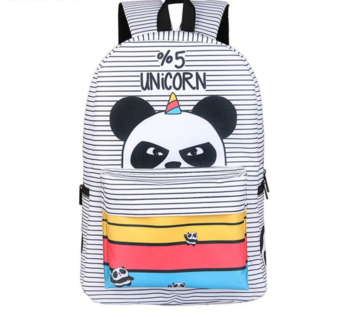 5% Unicorn Panda Cartoons Backpack - Panda Online Buy