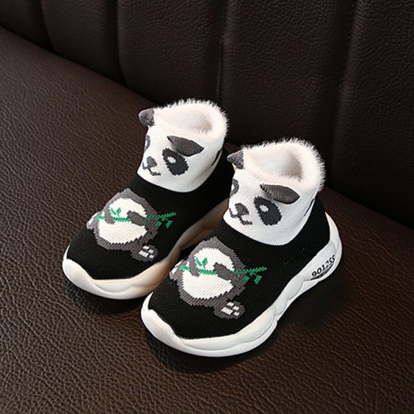 Toddler SoftSole Knitted Panda Shoes Panda Online Buy